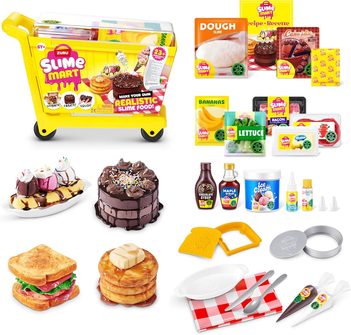 Zuru Slime Mart Small Shopping Cart Series 1 Box 15907