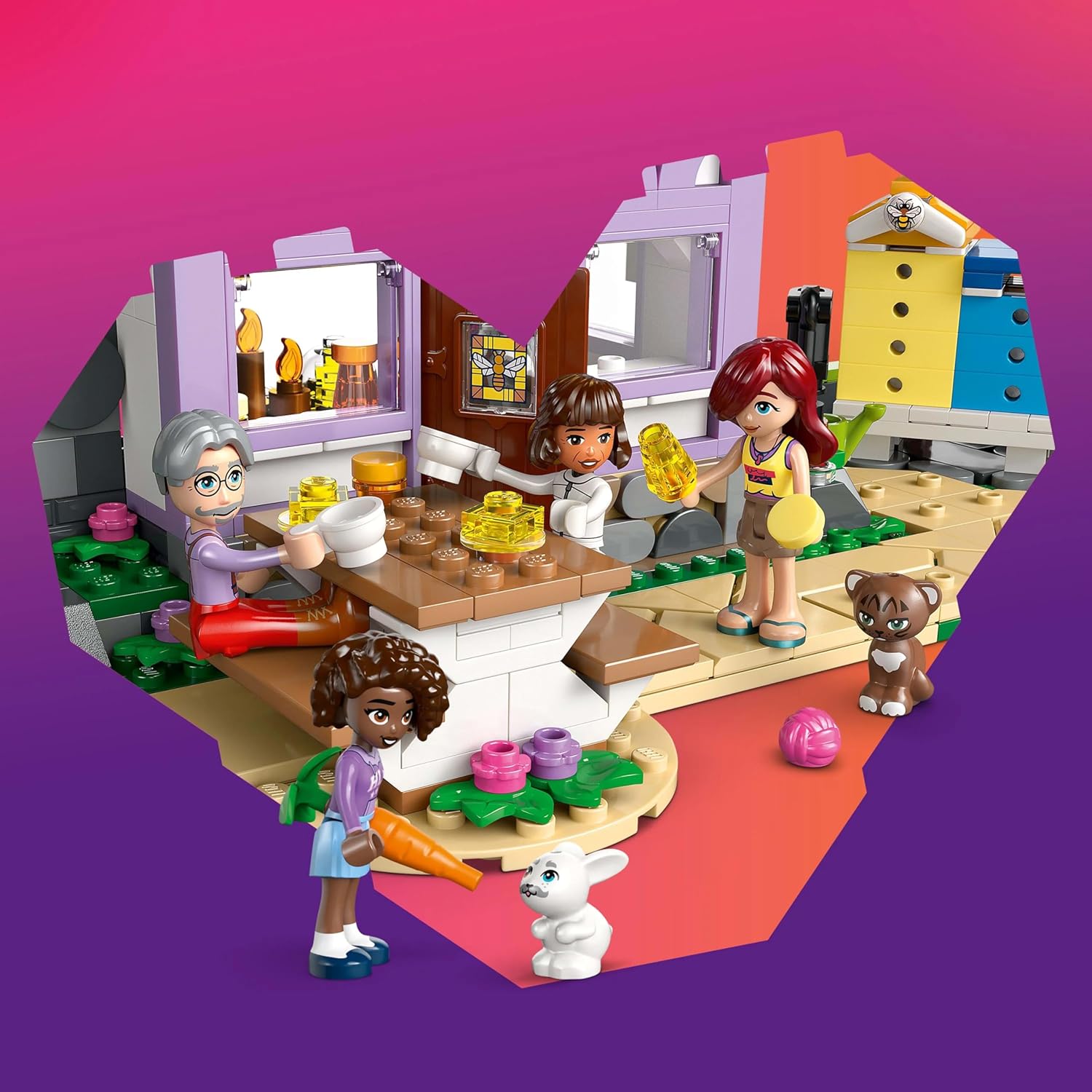 LEGO Beekeepers' House And Flower 6526878/42669 - Colorland Toys