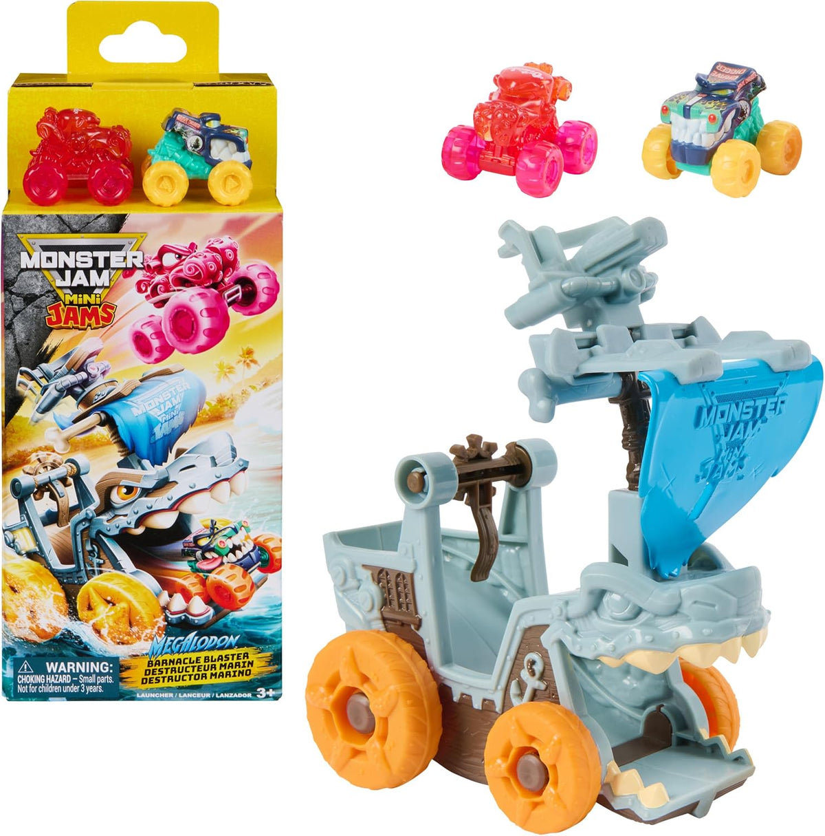 Monster Jam Mini Jams Megalodon Barnacle Blaster 6076211 — image 1