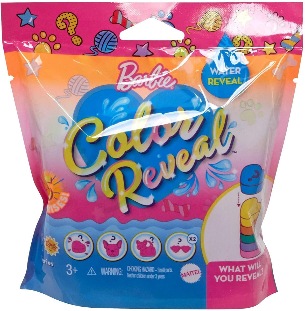 Barbie Color Reveal Pet Series Surprise Pack - Colorland Toys