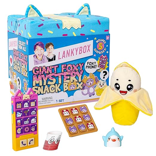 LankyBox Foxy Giant Mystery Surprise Snack Pack BON-2813