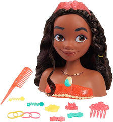 Disney Princess Basic Moana 2 Styling Head 87621
