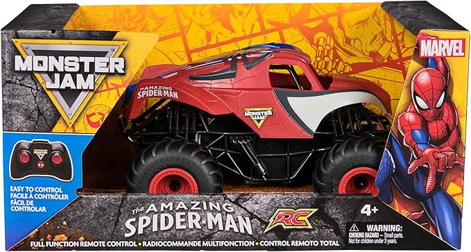 Monster Jam RC 1:24 Scale Spiderman 6073723