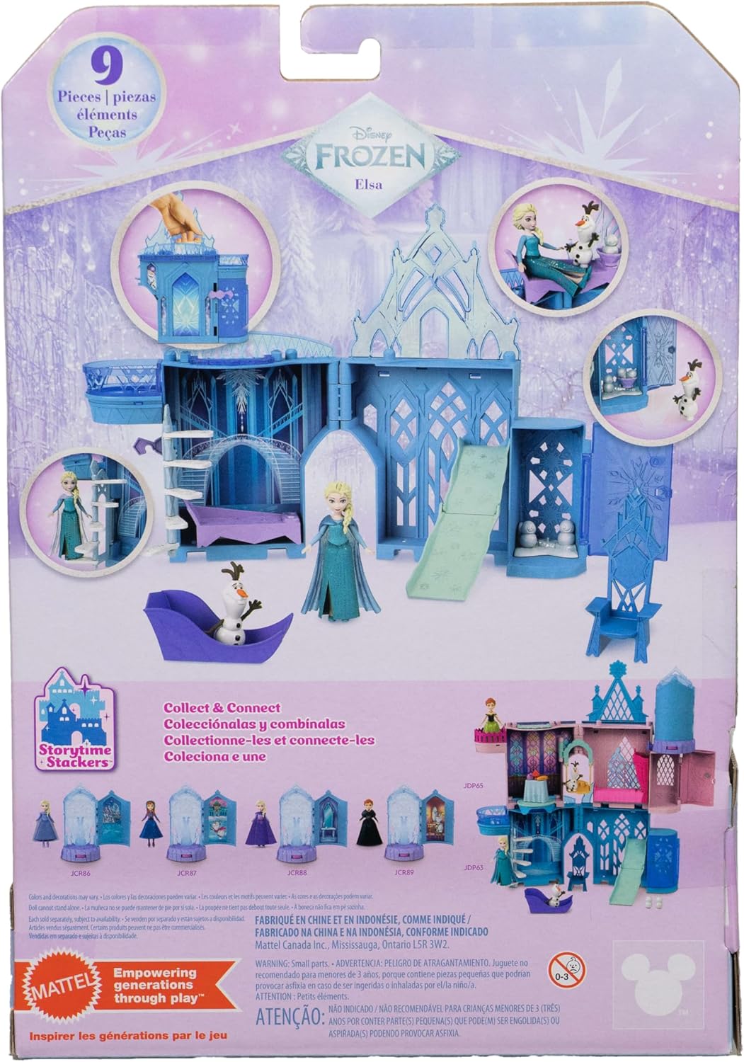 Disney Frozen Small Doll & Playset - Elsa JDP63