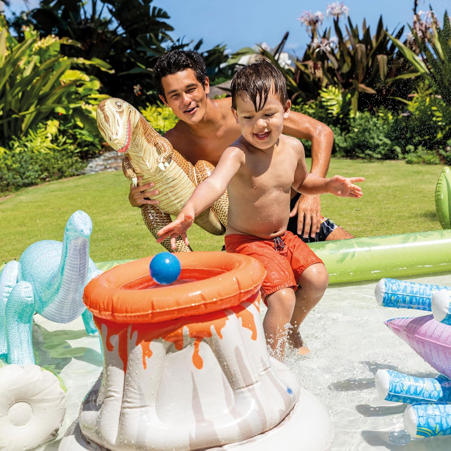 Intex Jurassic Advendure Play Center 2.01m x 2.01m x 36cm 56132