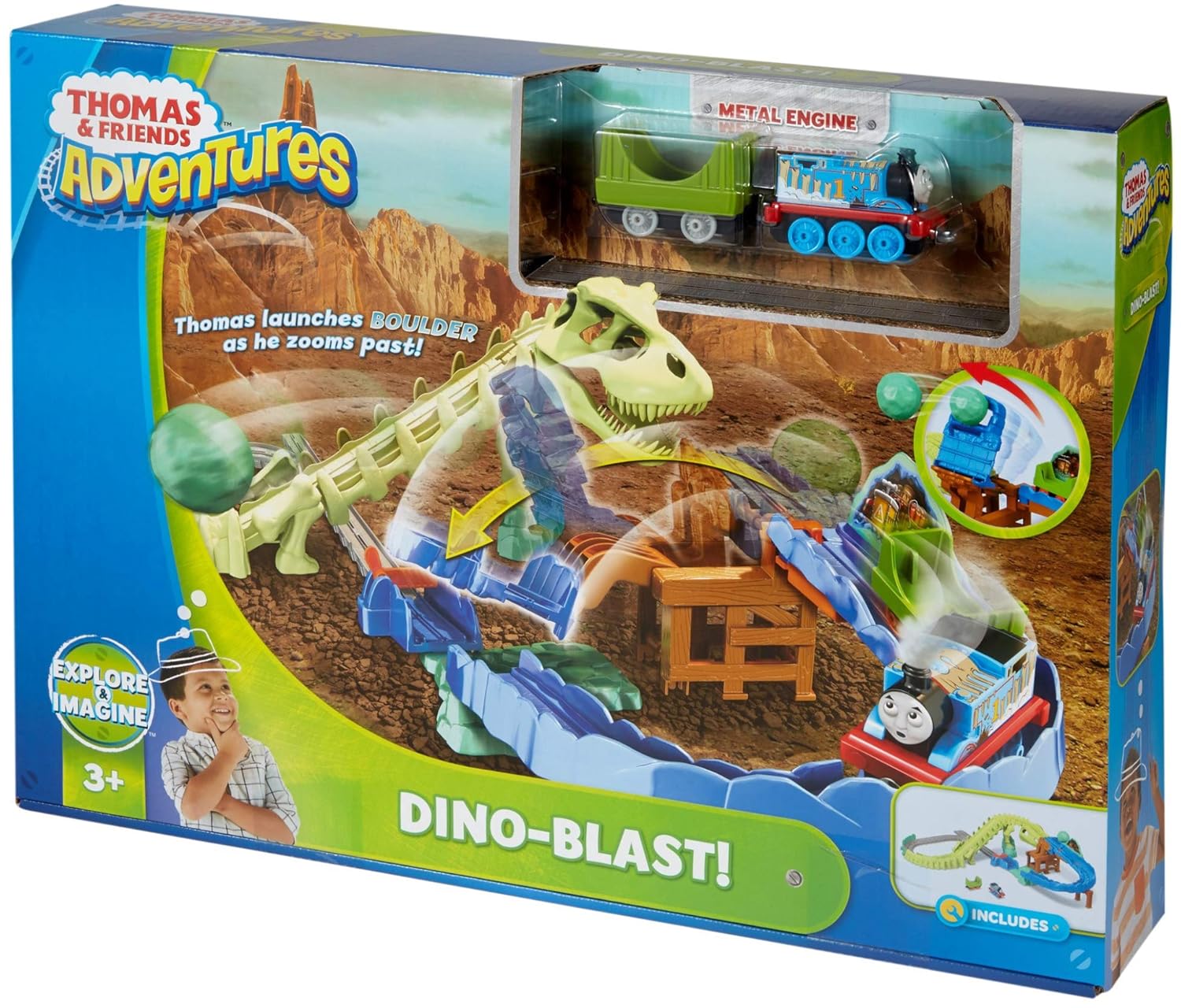 Fisher Price Thomas & Friends Adventures Dino-Blast FJP86