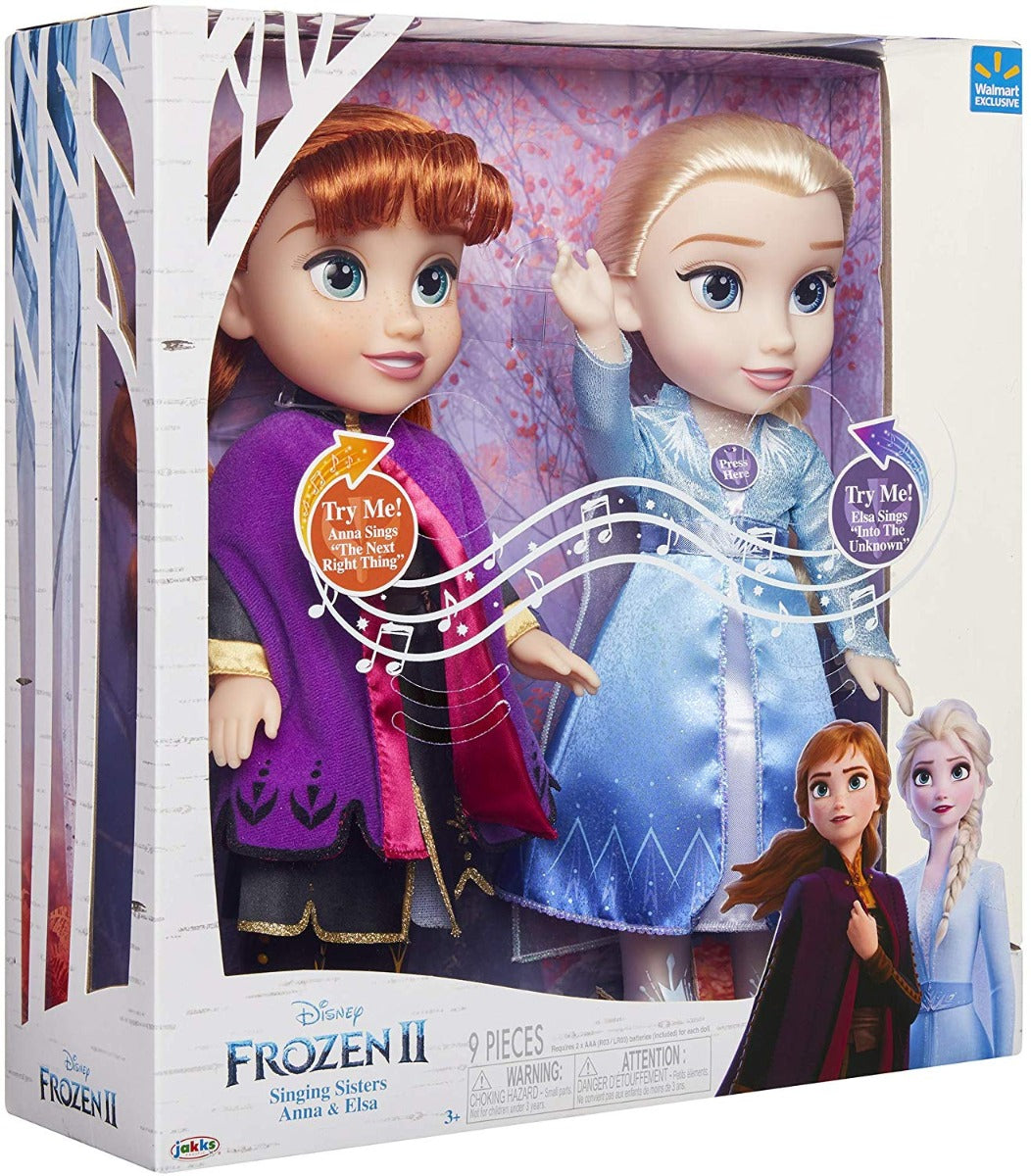 Disney Frozen 2 Singing Sisters Anna & Elsa Dolls 202861 - Colorland Toys