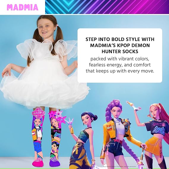Madmia Socks  KPop Demon Hunters Toddlers KP001-T — image 3