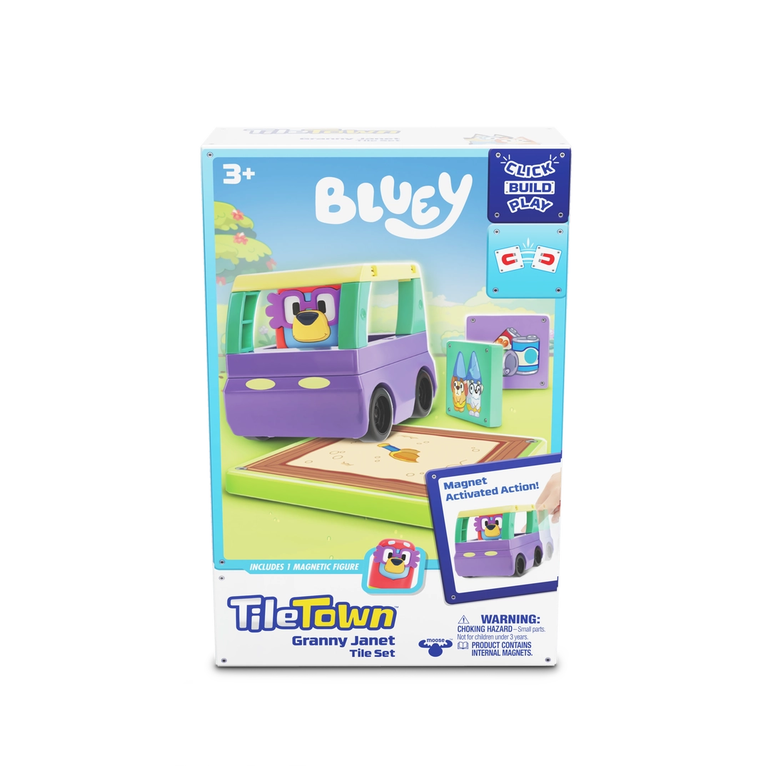 Tile Town Bluey Booster Pack Granny Bluey 82098