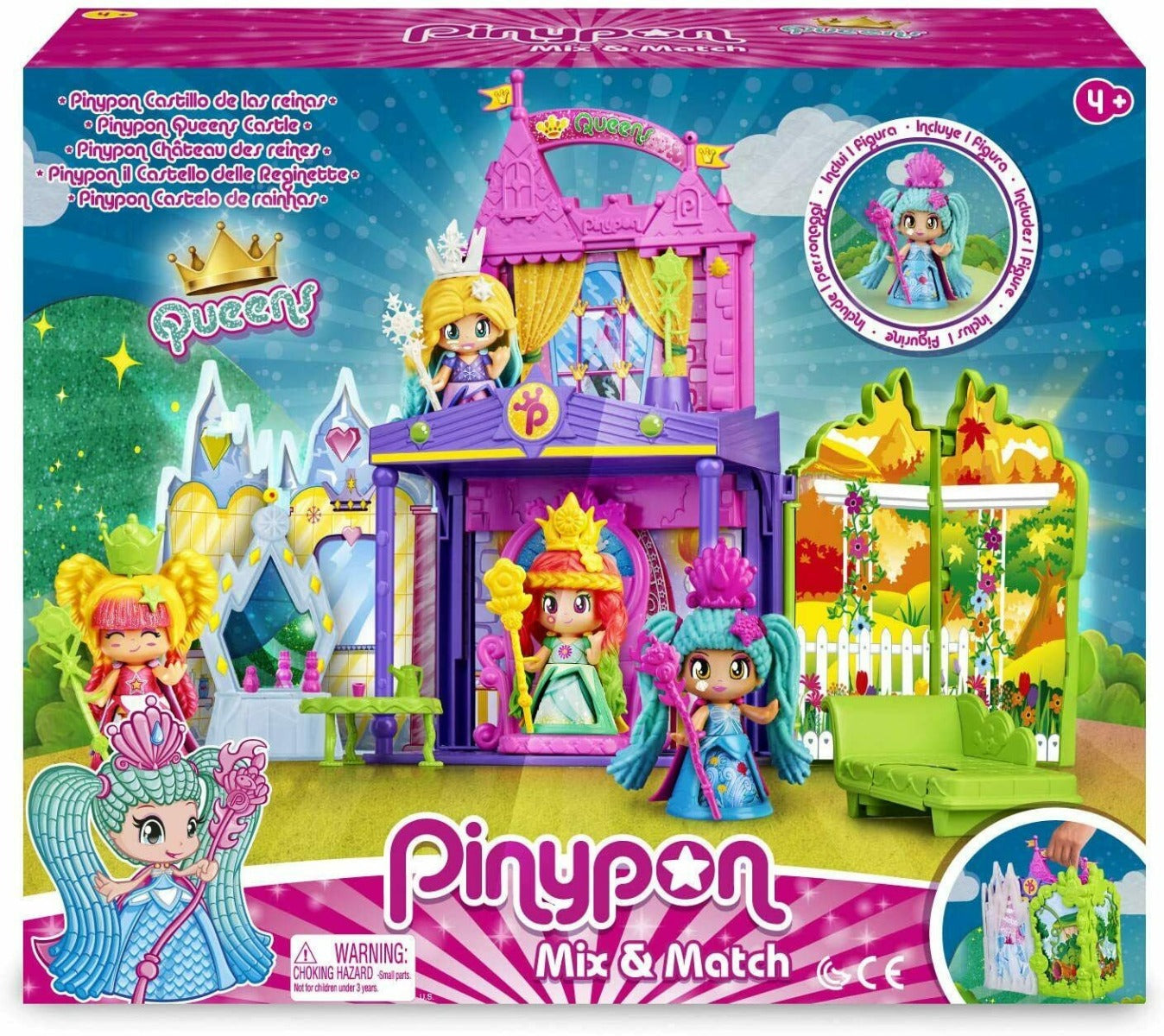Pinypon Queen Castle 700015574 - Colorland Toys