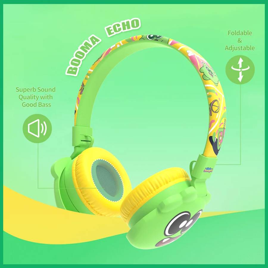 Booma Echo Wireless Headphones (Green) — image 8
