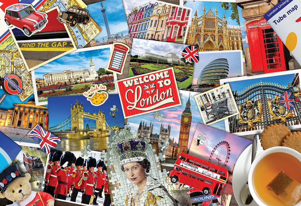 Eurographics Puzzle In Tin 550-Pcs London Bus 8551-5779