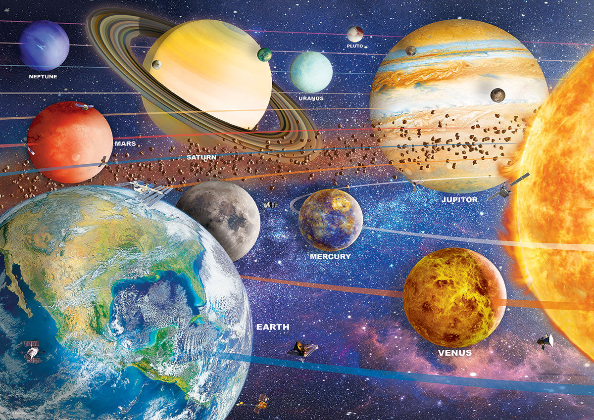 Eurographics Puzzle In Tin 550-Pcs Planet Earth 8551-5862