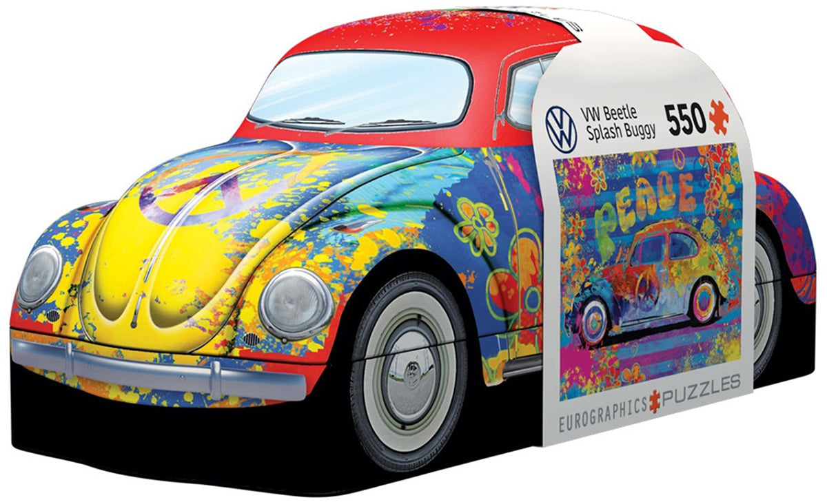 Eurographics Puzzle In Tin 550-Pcs VW Beetle Splash Buggy 8551-6026