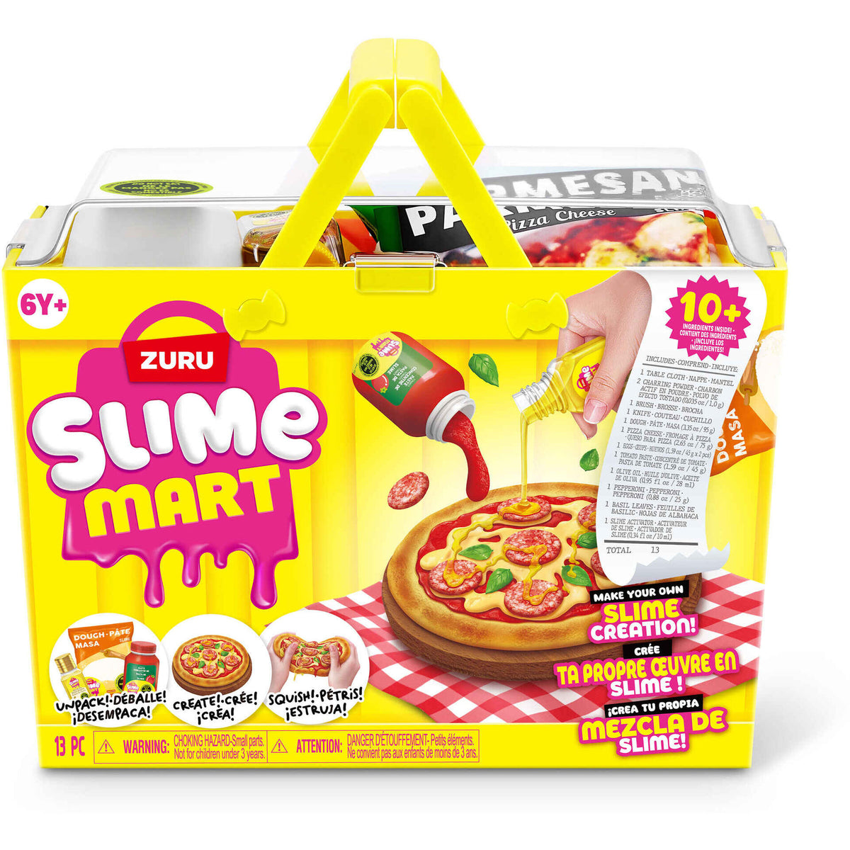 Zuru Slime Mart Small Shopping Basket Series 1 Pizza Box 15905B