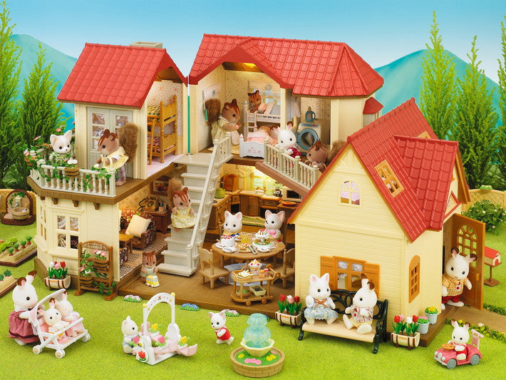 Sylvanians Gift Set City House with Light - Colorland Toys