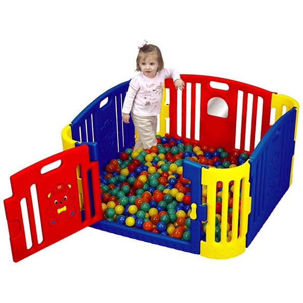Edu-Play Baby Bear Zone Play Yard GP-8011R - Colorland Toys