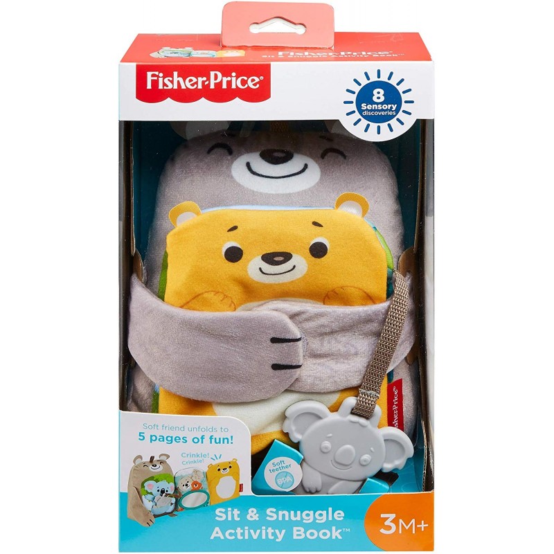 Fisher Price Sit & Snuggle Activity Book GJD37 - Colorland Toys