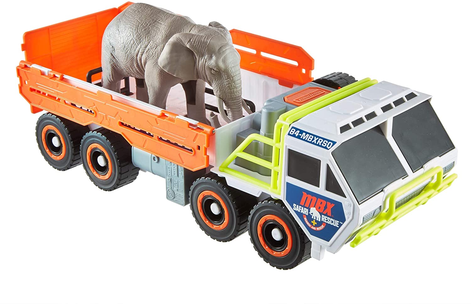 Matchbox Elephant Off-Road Rescue Adventure Set with Truck and Elephant Figure GMH44 - Colorland Toys