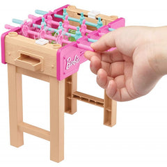 Barbie Mini Playset with Pet Football Table GRG75 - Colorland Toys