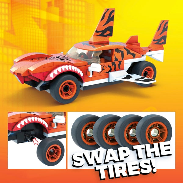 Mega Construx Hot Wheels Tiger Shark Shaker Monster Truck GVM27 - Colorland Toys