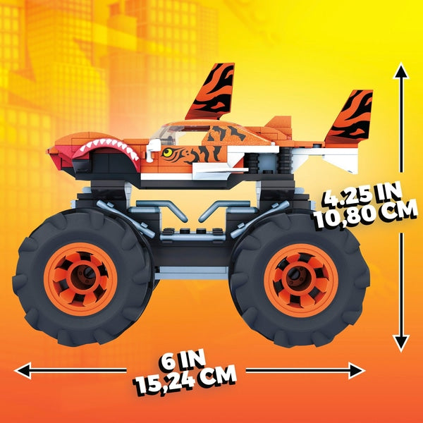 Mega Construx Hot Wheels Tiger Shark Shaker Monster Truck GVM27 - Colorland Toys
