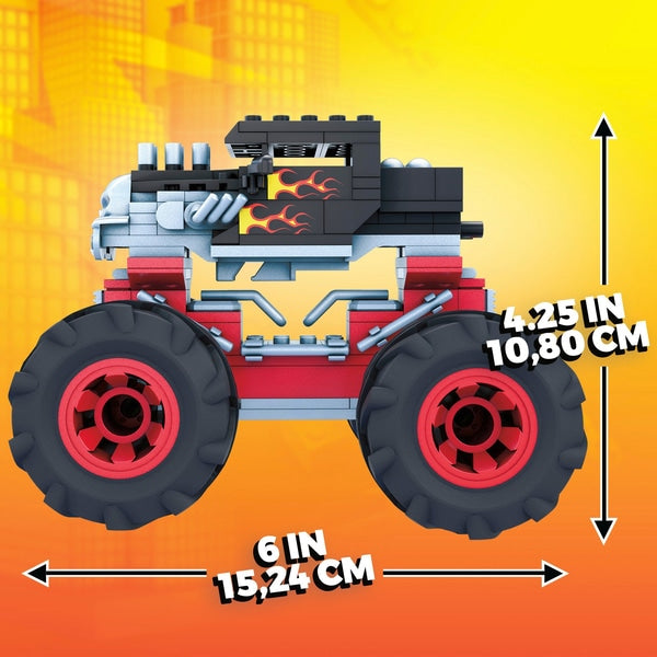 Mega Construx Hot Wheels Bone Shaker Monster Truck GVM27 - Colorland Toys