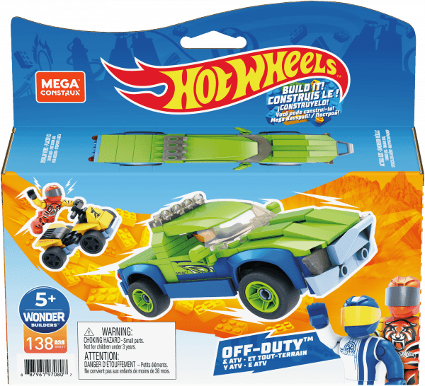 Mega Construx Hot Wheels Off-Duty & ATV GYG19 - Colorland Toys