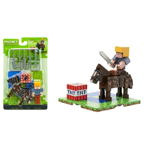 Magnet World Block Figures Asstd. T9948