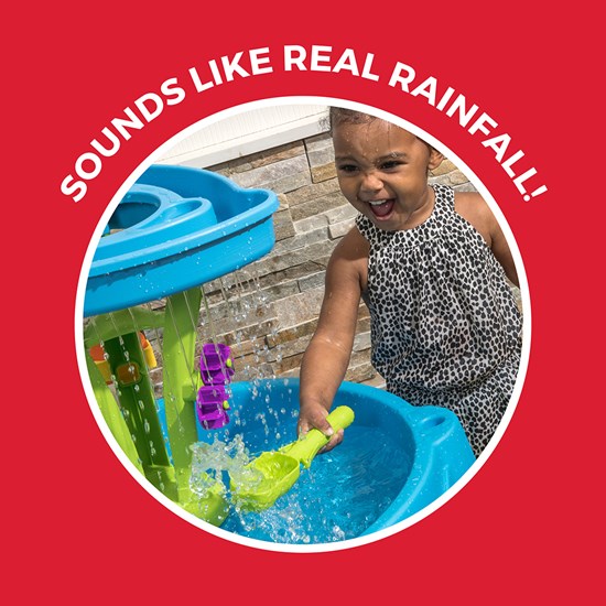 Step2 Summer Showers Splash Tower Water Table 897400 - Colorland Toys