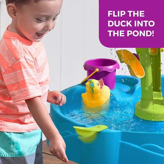 Step2 Summer Showers Splash Tower Water Table 897400 - Colorland Toys