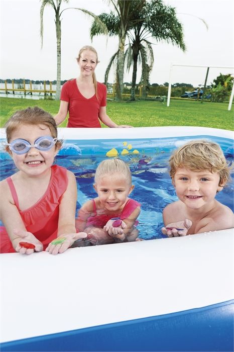 Bestway 3D Undersea Adventure Pool 2.62mx1.75mx51cm 54177 - Colorland Toys