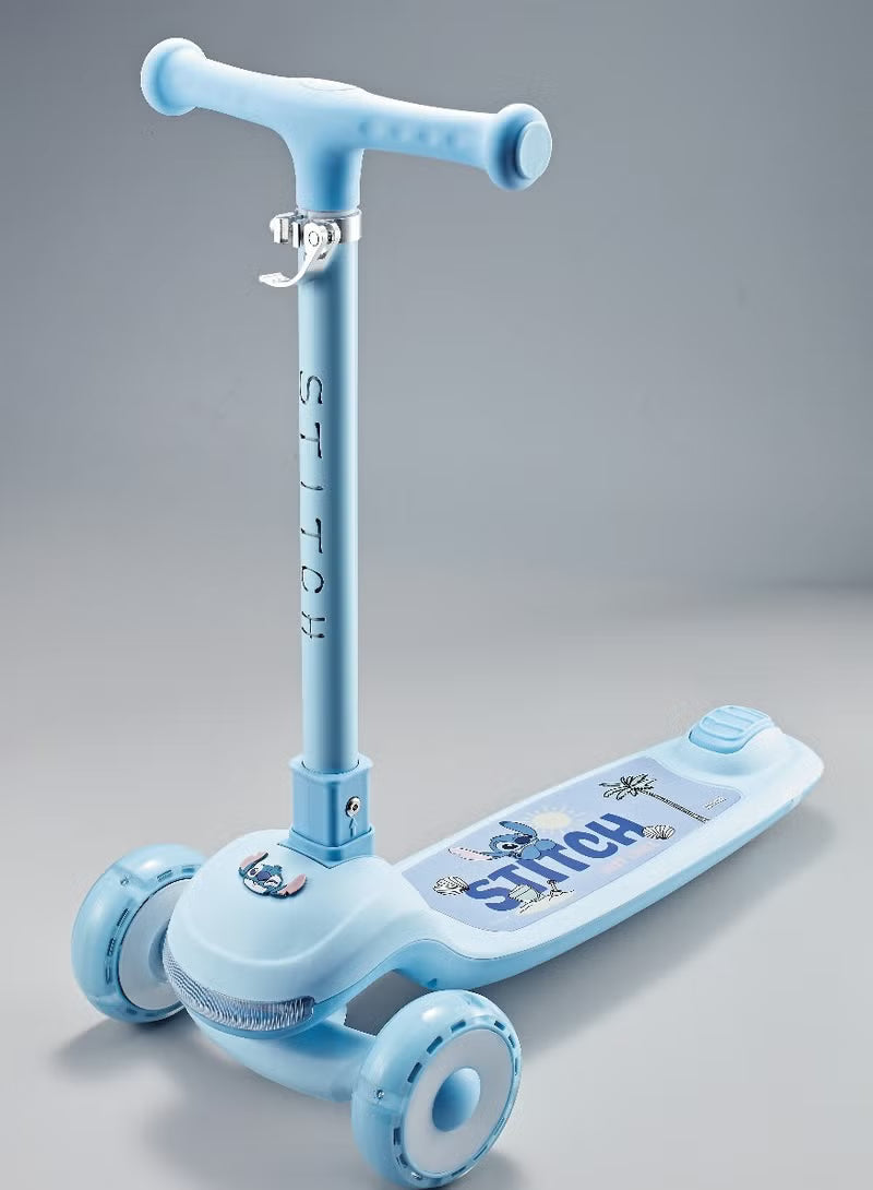 Disney Stitch 3-Wheel Scooter With Multiple Light Modes DCA51974-ST — image 1