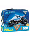 Eurographics Puzzle 100-Pcs In Lunch Bag - Monster Jam Megalodon 9100-5939