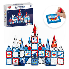 Xinbida Window Art Magnetic Blocks 90-Pcs X6010