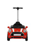 Mini Cooper Push Car With Shade Red 3636C - Colorland Toys