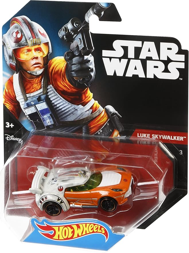 Hot Wheels Star Wars Luke Skywalker Diecast Car