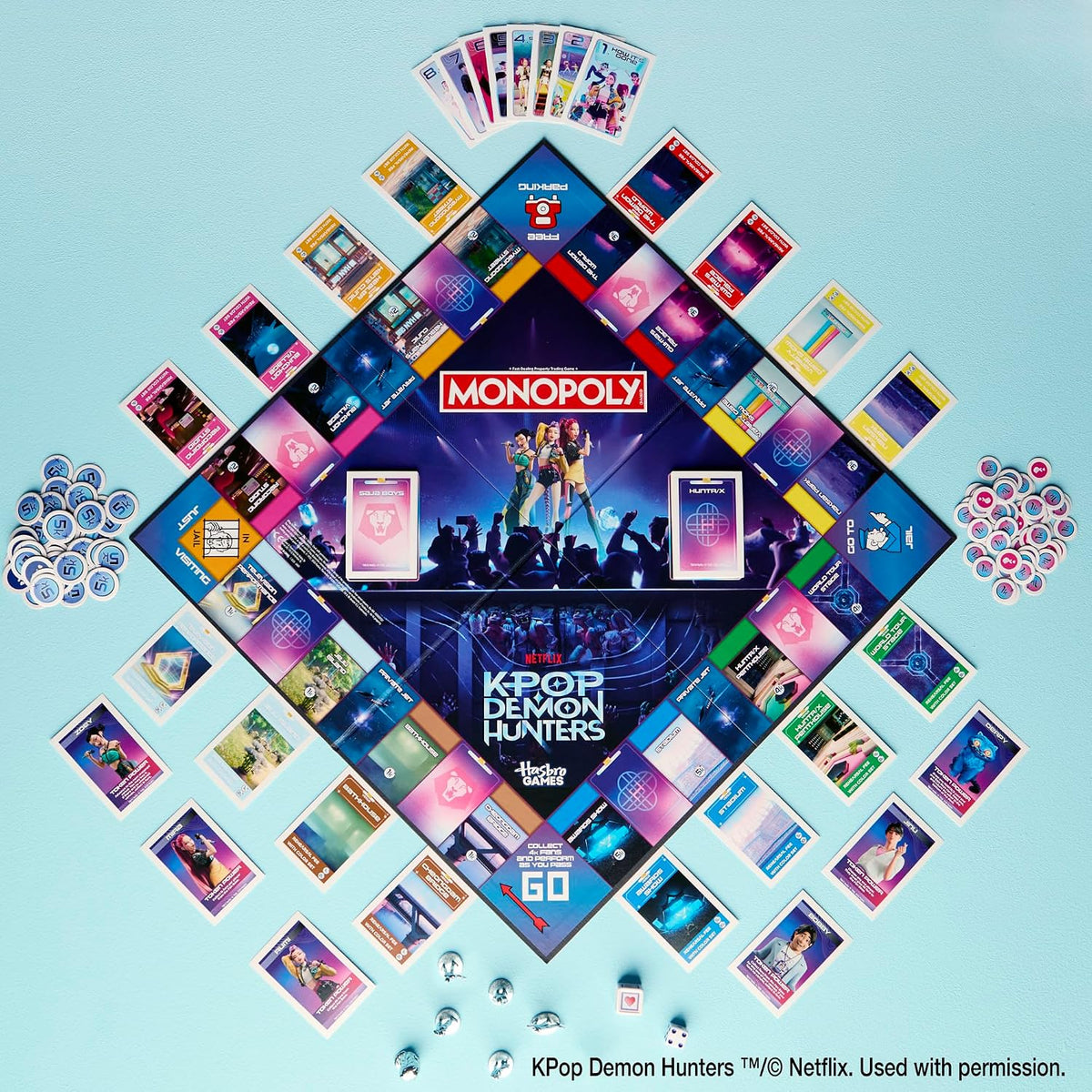 Monopoly K-Pop Demon Hunters Box G4601 — image 3