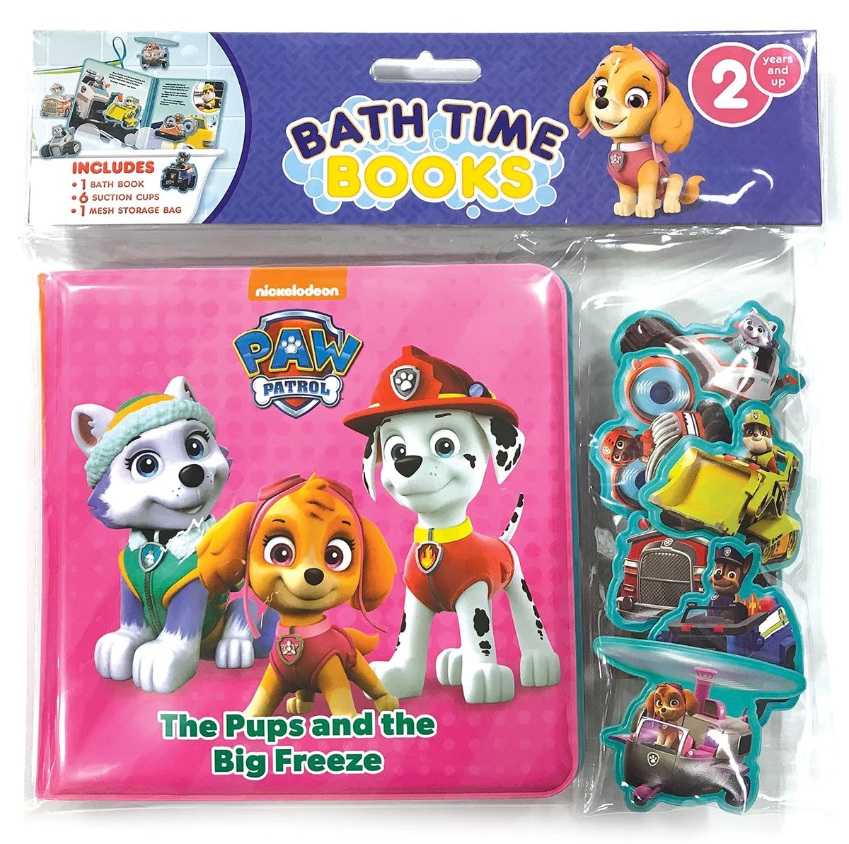 Paw Patrol The Pups and the Big Freeze Bath Time Book 2764348622 - Colorland Toys