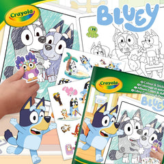 Crayola Color & Sticker - Bluey