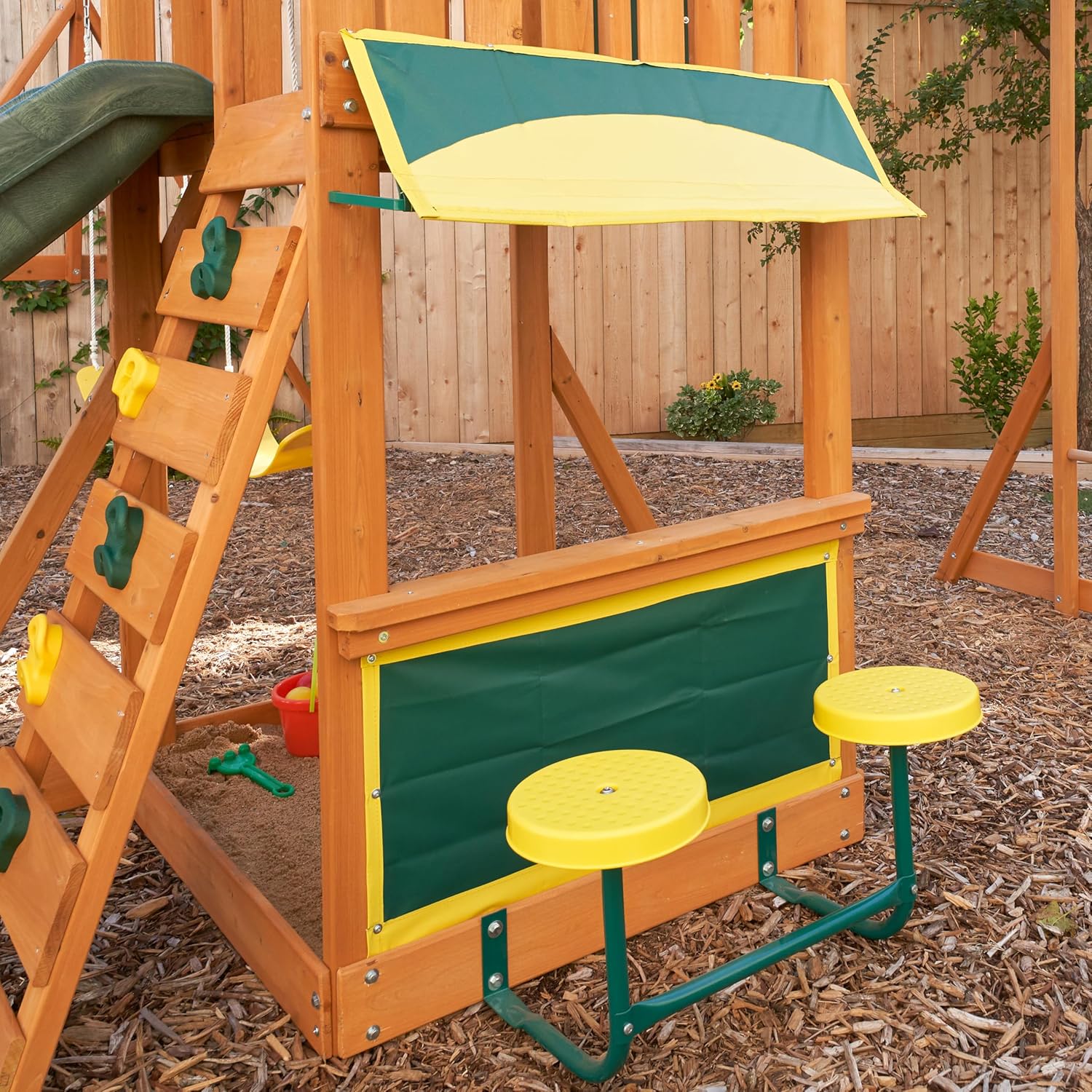 Kidkraft Brightside Wooden Swing Set / Playset - Colorland Toys