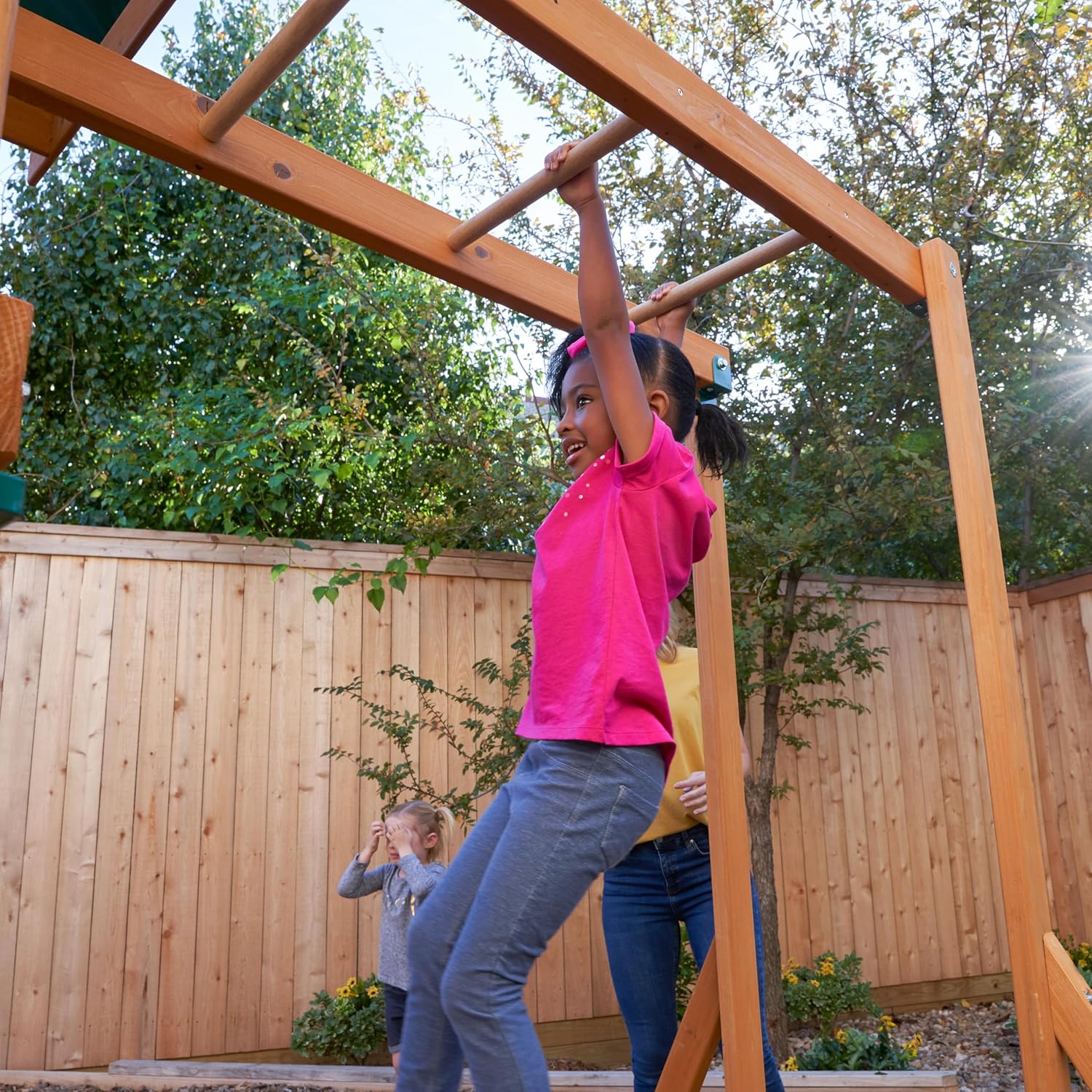 Kidkraft Brightside Wooden Swing Set / Playset - Colorland Toys
