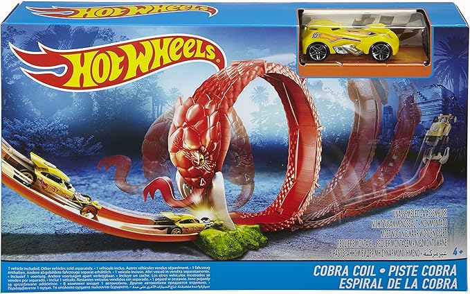 Hot Wheels Cobra Cave Small Track Set DNN77