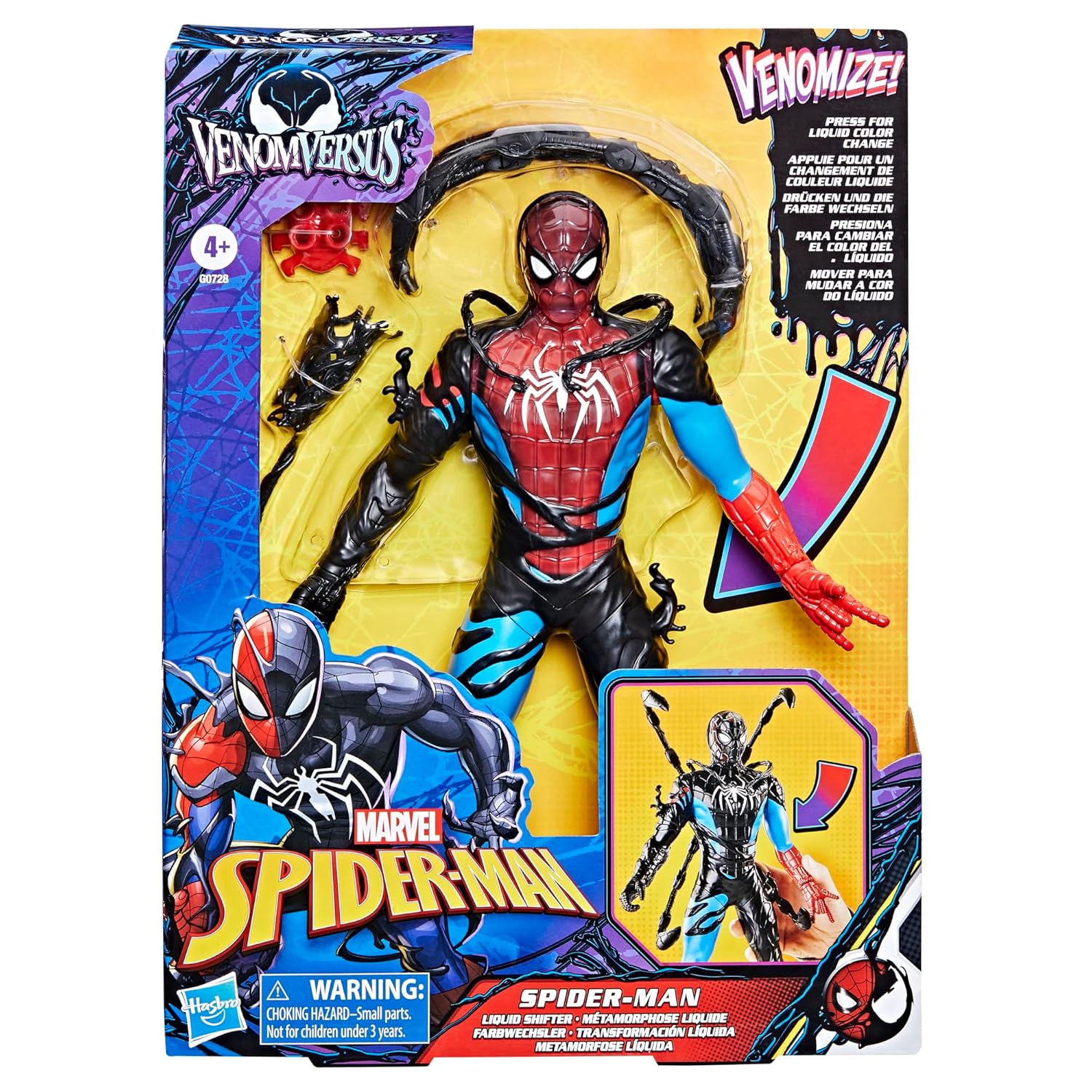 Marvel VenomVersus Venom Liquid Shifter Action Figure G1835 - Colorland Toys