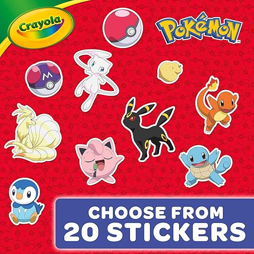 Crayola Color & Activity-Pokemon CY04-2746G