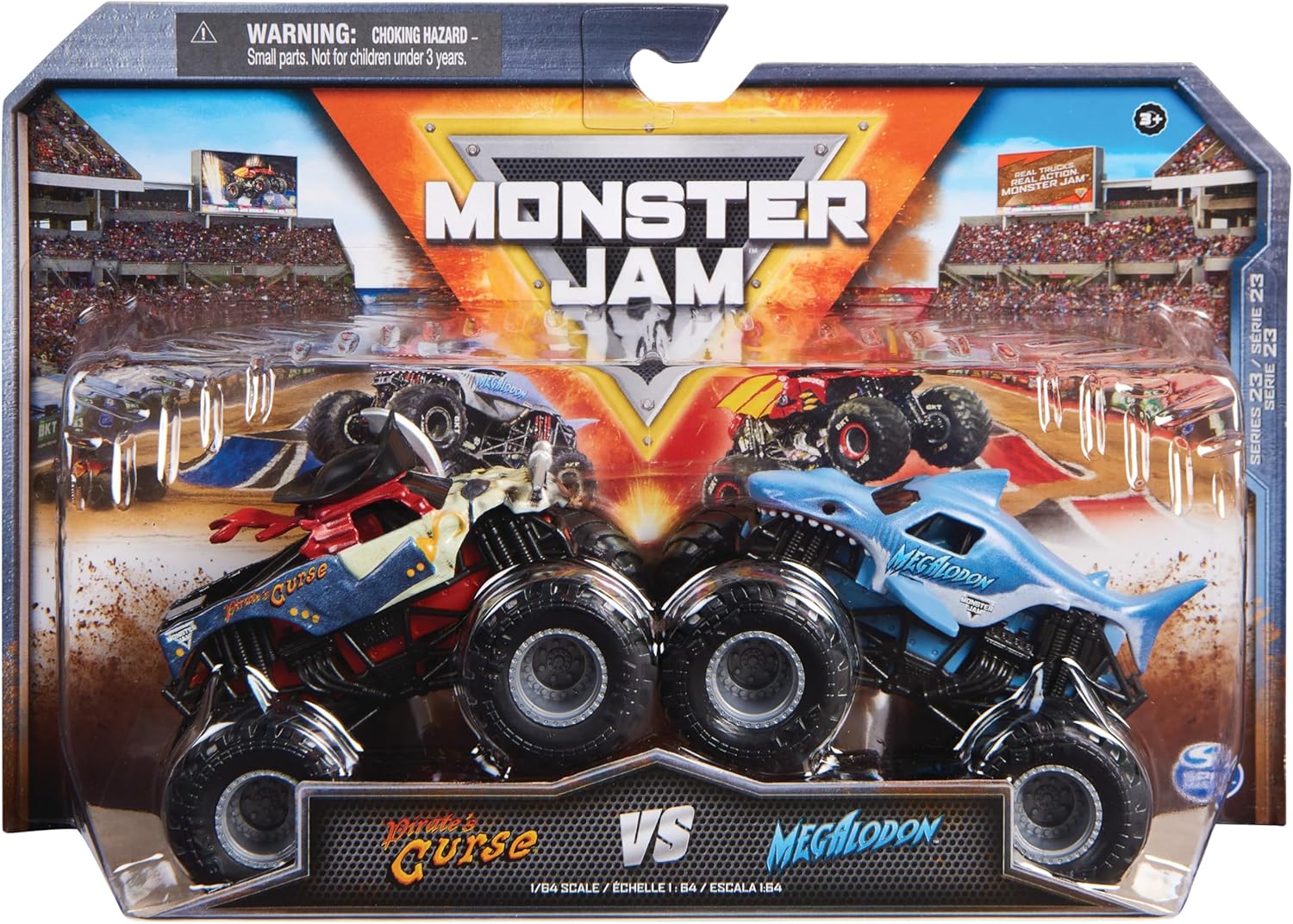 Monster Jam 1:64 Vehicles 2-pack 6064128 - Colorland Toys