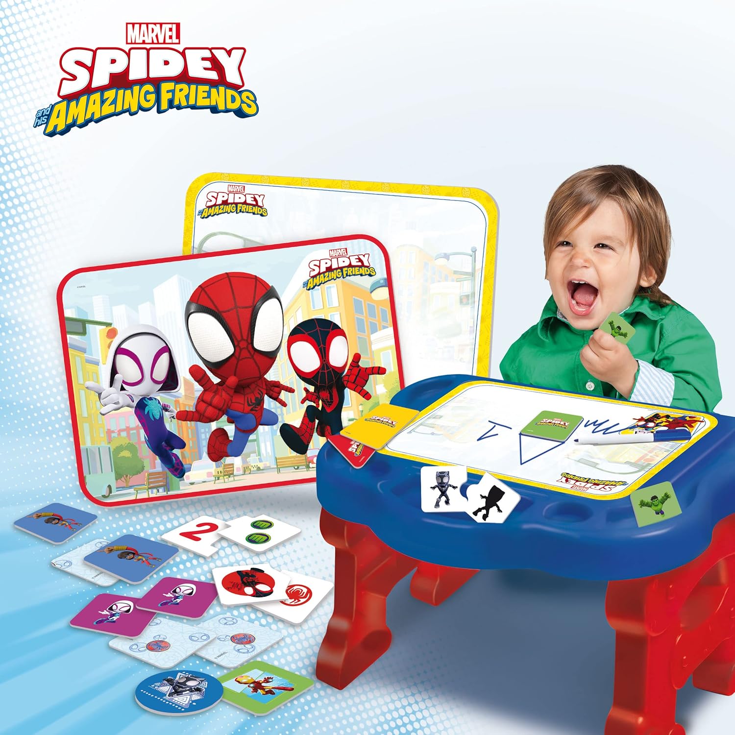 Lisciani Amazing Spidey Crative Activity Desk 99153