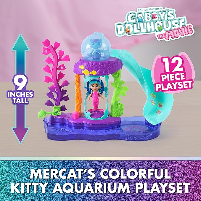 Gabby's Doll House Movie Aquarium Playset 6074401 - Colorland Toys