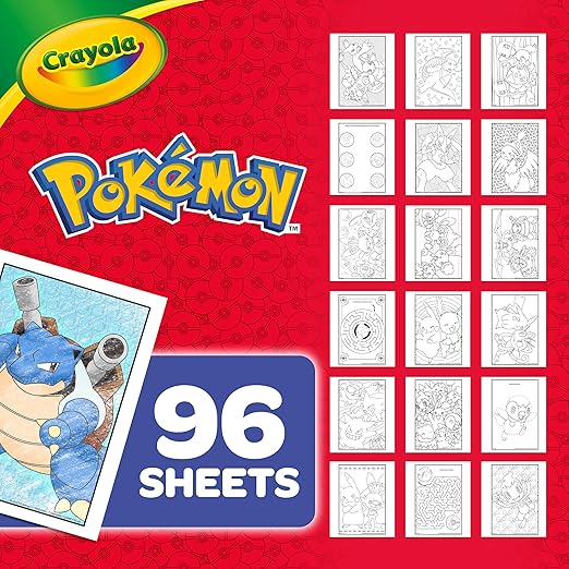 Crayola Color & Activity-Pokemon CY04-2746G