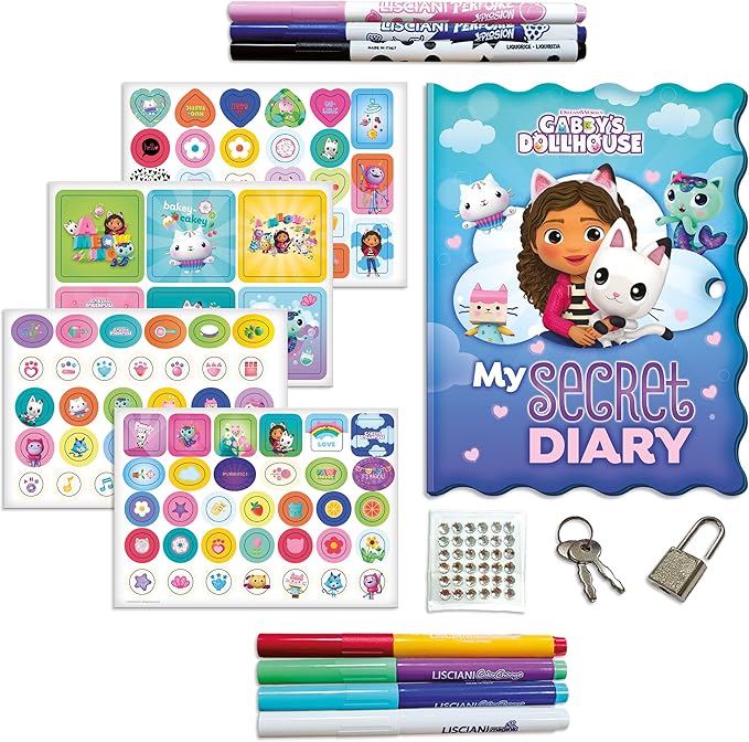 Lisciani Gabby's Dollhouse My Secret Diary 106271 - Colorland Toys